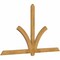 Ekena Millwork Redmond Rough Sawn Timber Gable Bracket, Western Red Cedar, 84"W x 49"H x 2"D x 4"F, 14/12 Pitch GBW084X49X0204RED00RWR - alternate 4